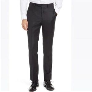 NORDSTROM Signature Charcoal Gray wool Dress Pants